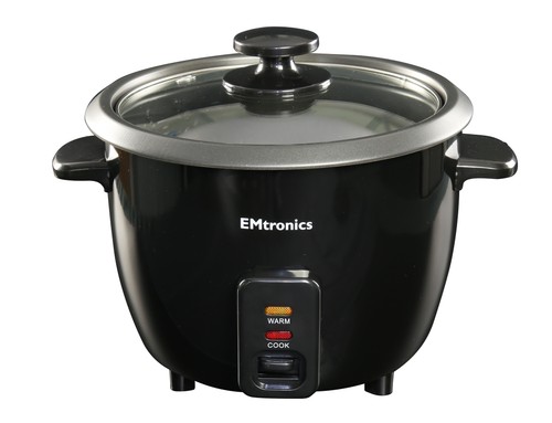 Emtronics rice cooker 400w - emtronics, 1l