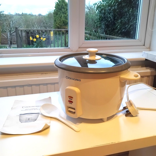 Cookworks rice cooker - rice,